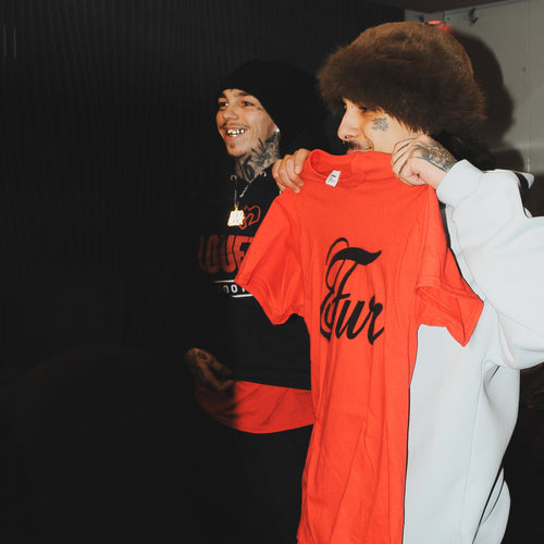 RED LOGO T-SHIRT
