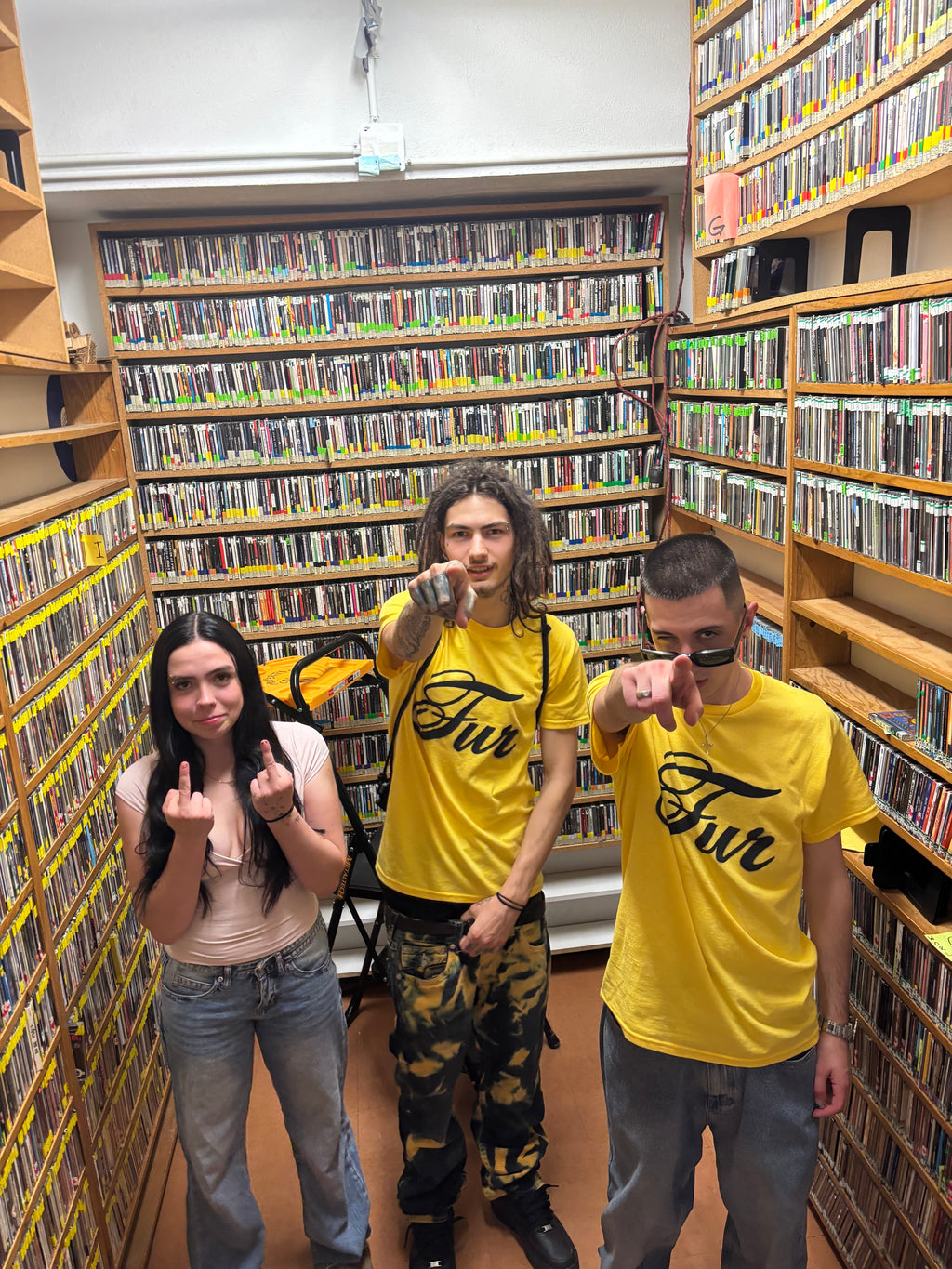 YELLOW LOGO T-SHIRT