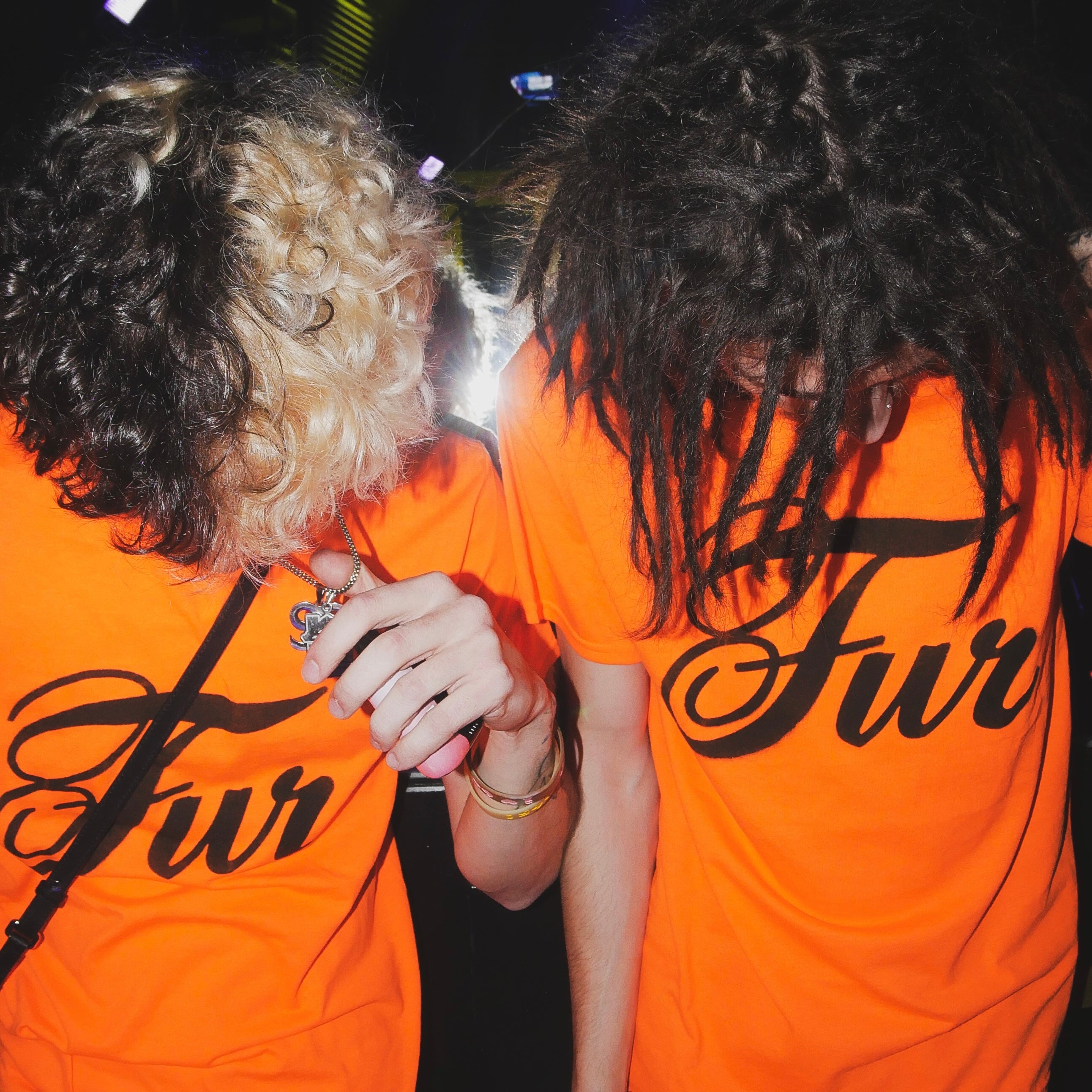 ORANGE LOGO T-SHIRT