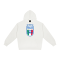 ITALY FUR WHITE HOODIE