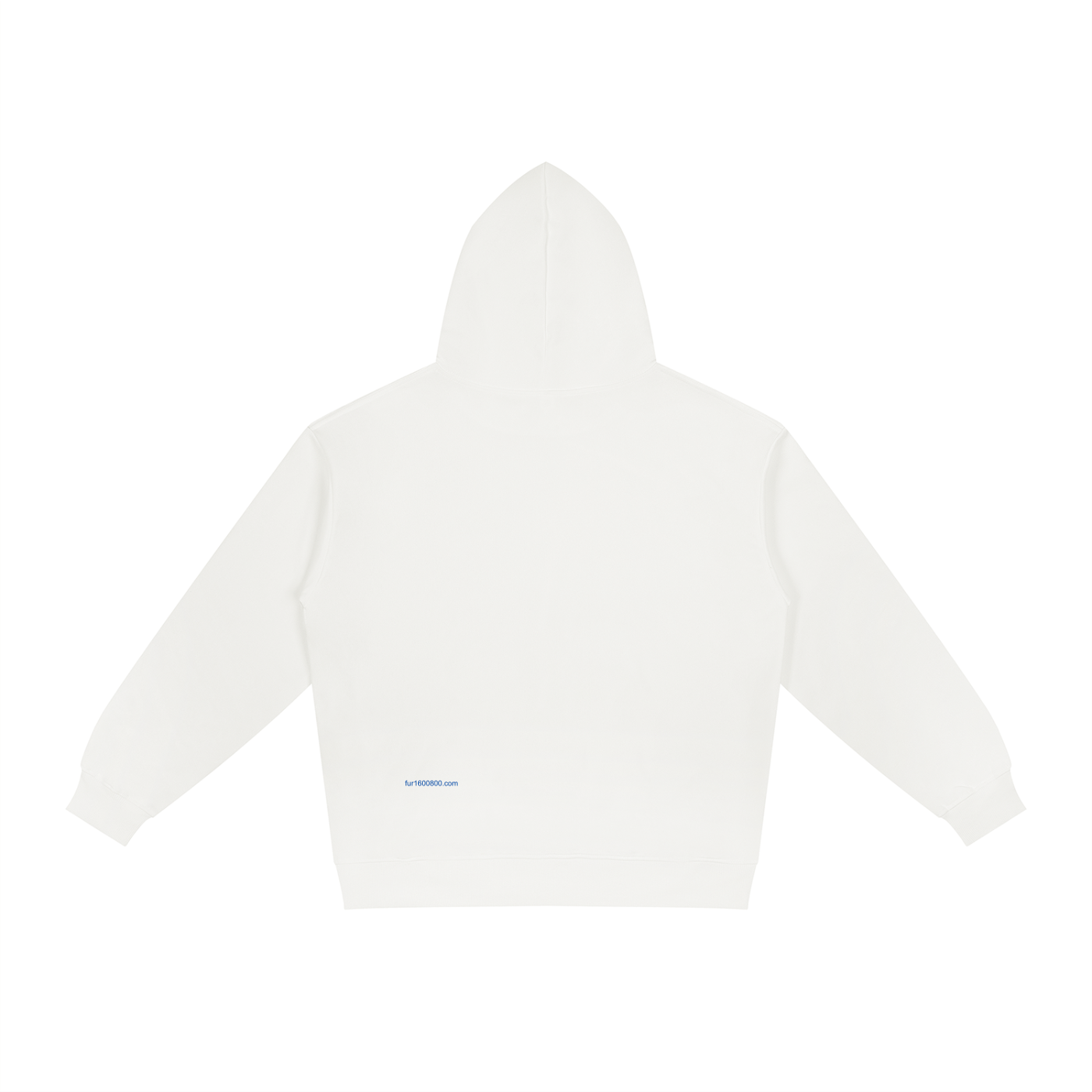 ITALY FUR WHITE HOODIE