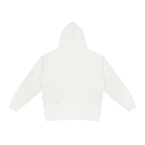 ITALY FUR WHITE HOODIE
