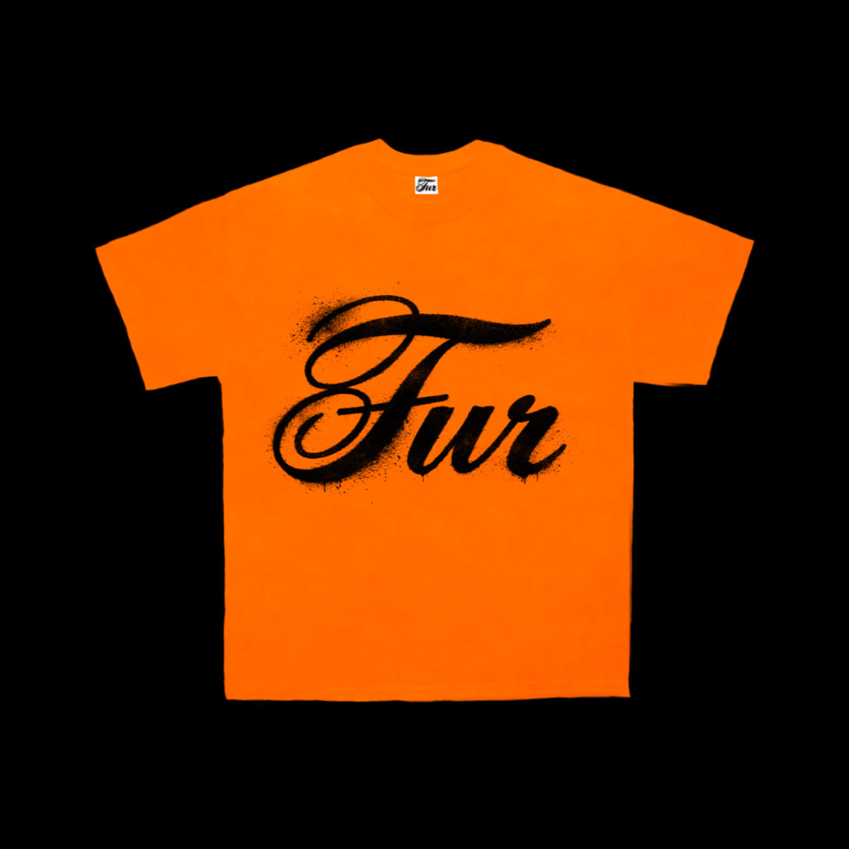ORANGE LOGO T-SHIRT