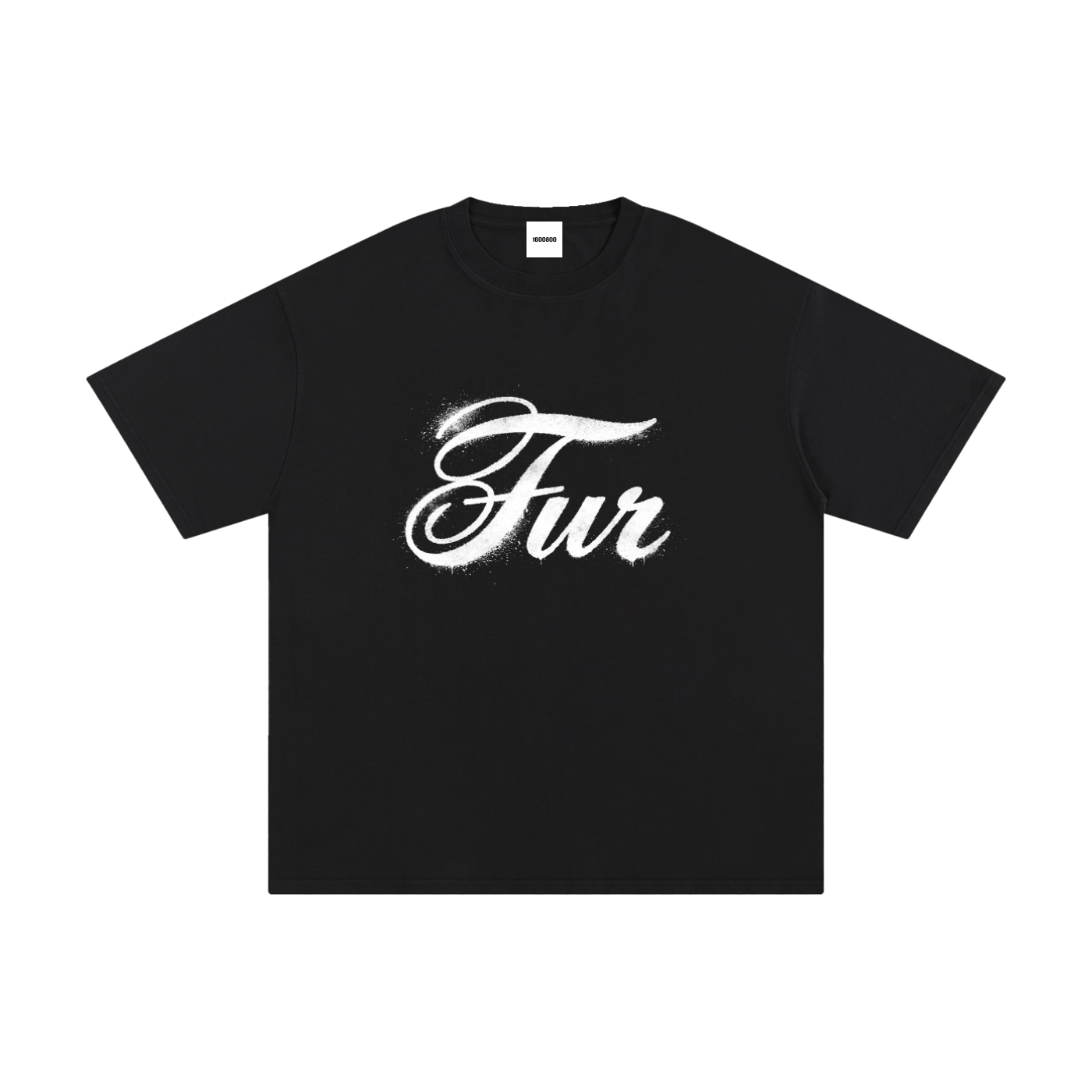 BLACK LOGO TEE